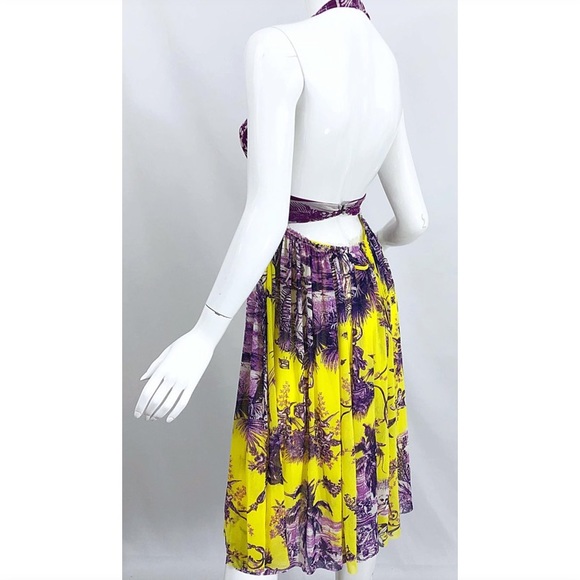 S/S 2008 Resort Jean Paul Gaultier Soleil mesh dress S - Picture 5 of 7